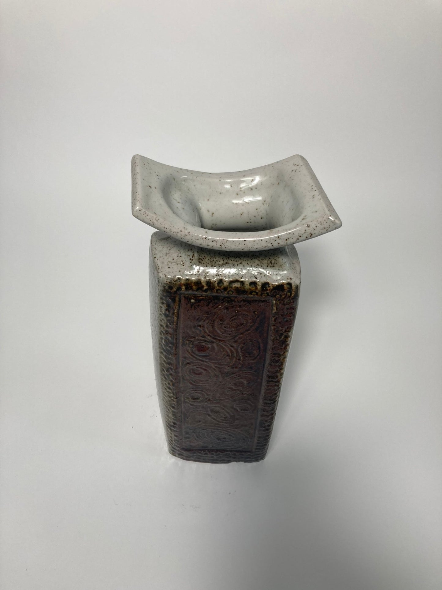 1970s Tall Totem Vase by Purbeck - MADDEN & MCHUGH