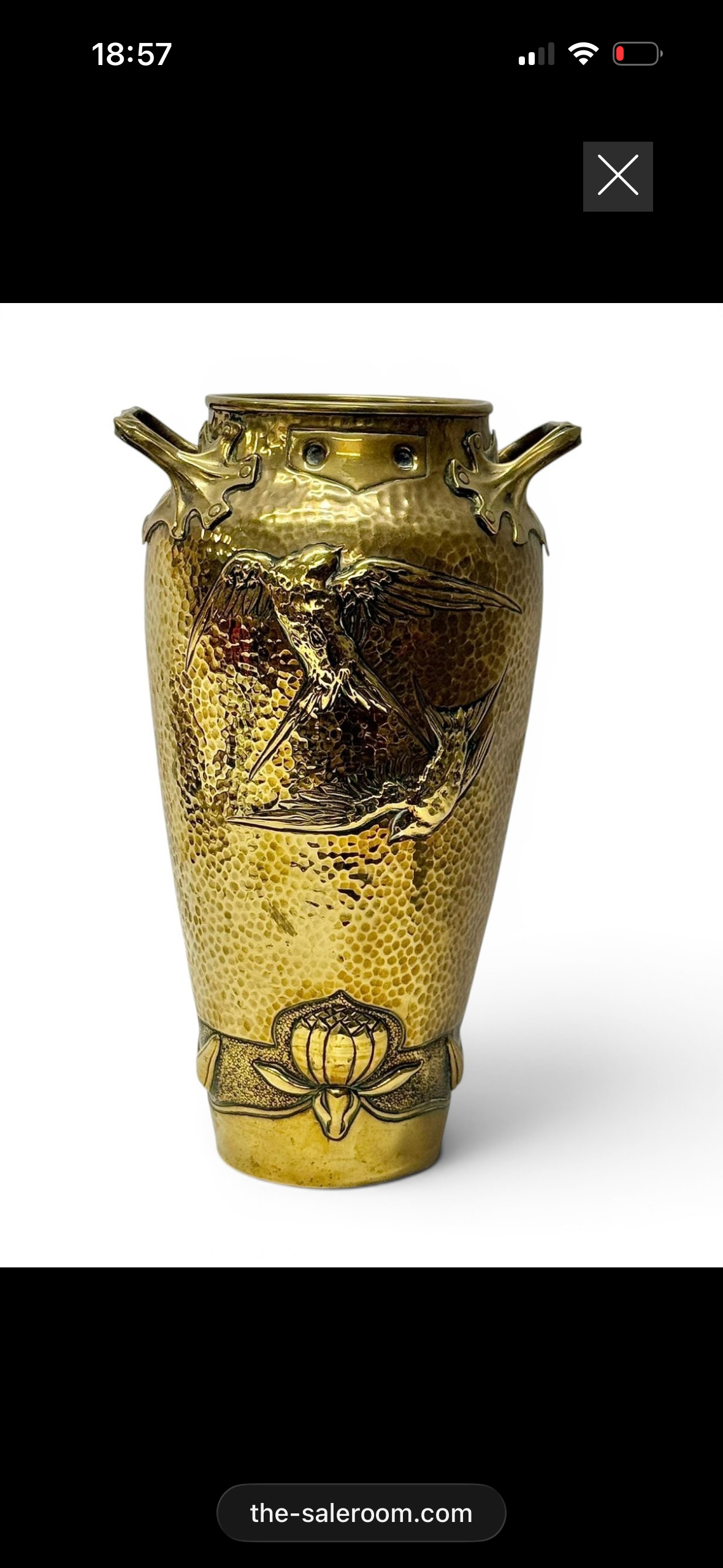 C. 1900 / early 20th century vase