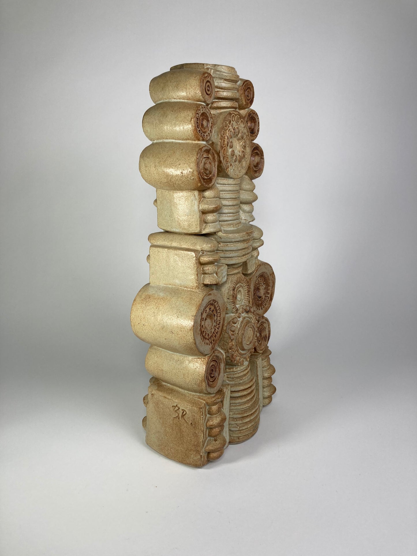 Bernard Rooke Stoneware Vase C1970s