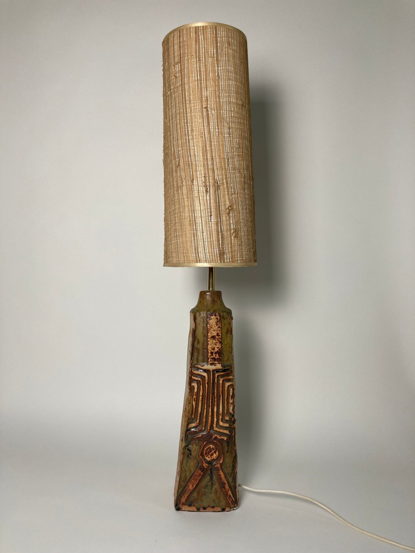 Bernard Rooke Stoneware Lamp C1960s - Madden & McHugh