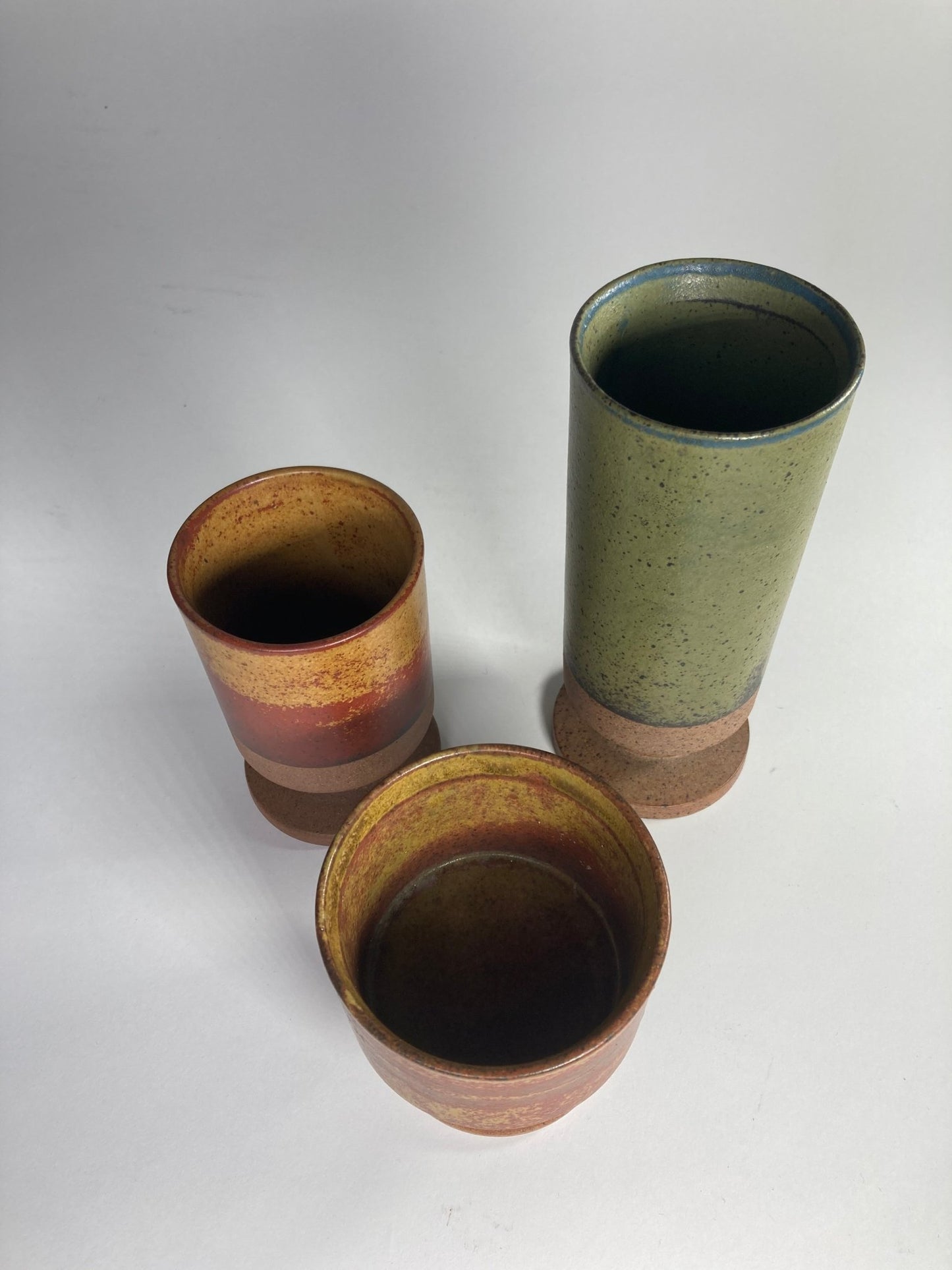 Robin Welch Set of Three 1970's Studio Pottery Vases - Madden & McHugh