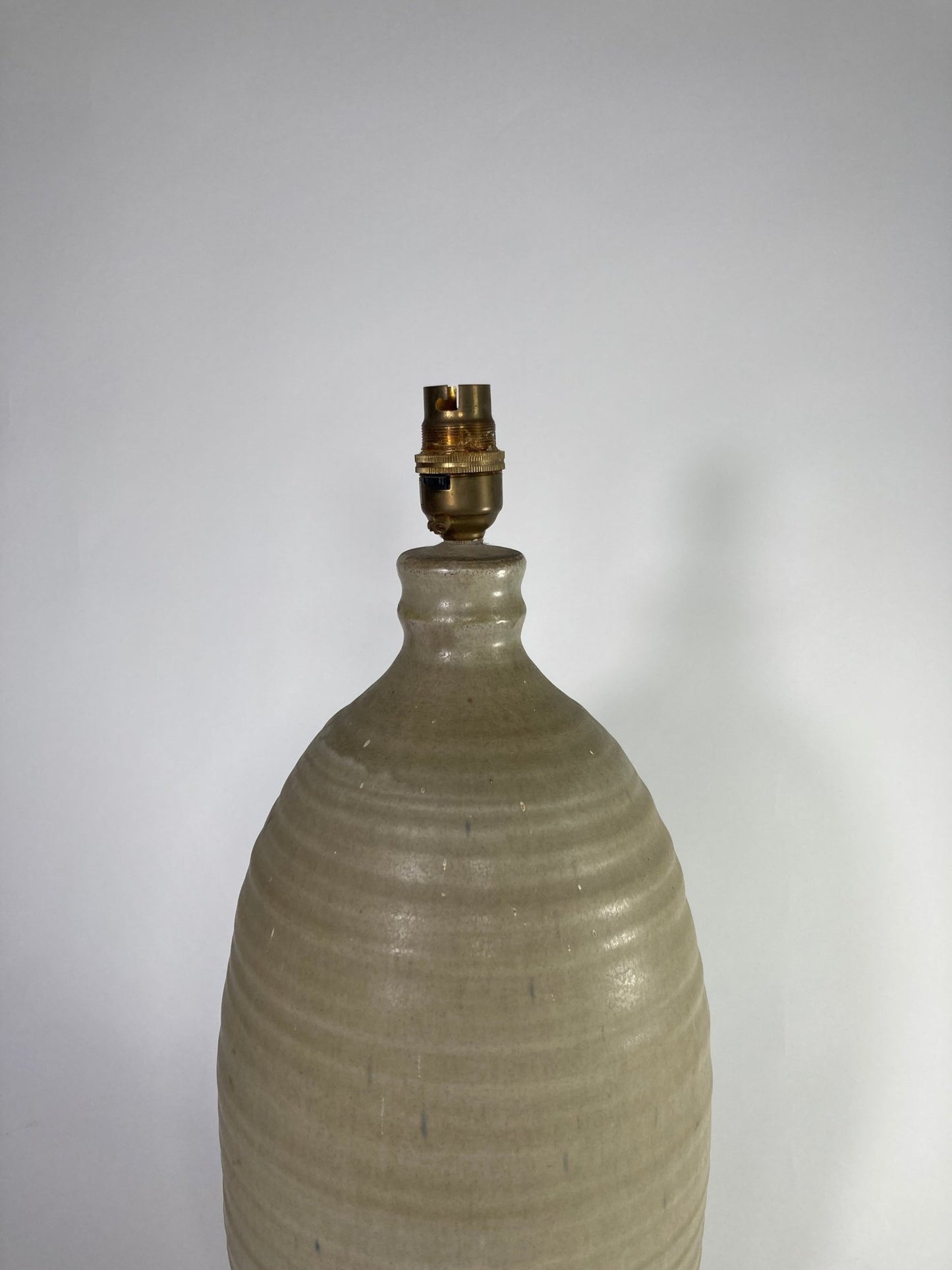 Set of Three Mid Century Stoneware Lamps - MADDEN & MCHUGH