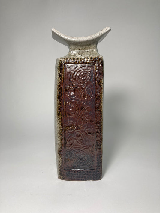 1970s Tall Totem Vase by Purbeck - MADDEN & MCHUGH