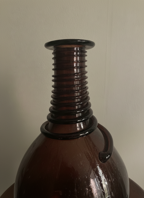 An 18th Century Style Handblown Glass Carafe