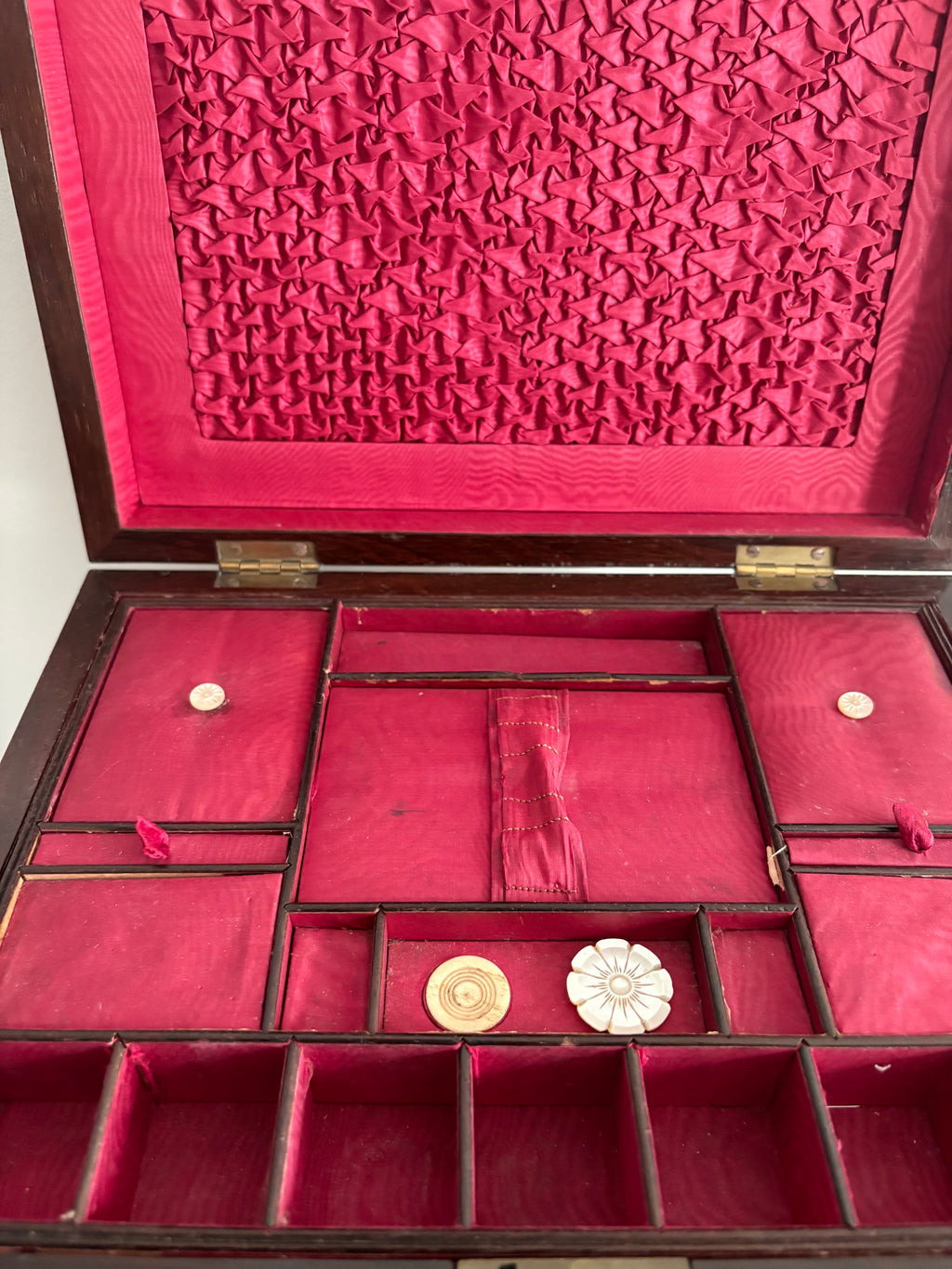 Regency work box /Jewellery Box