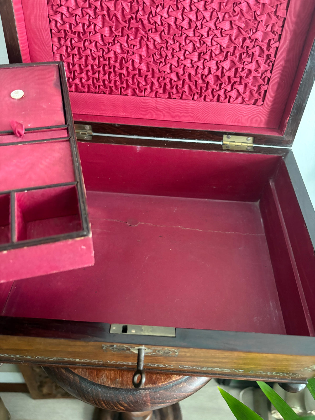 Regency work box /Jewellery Box