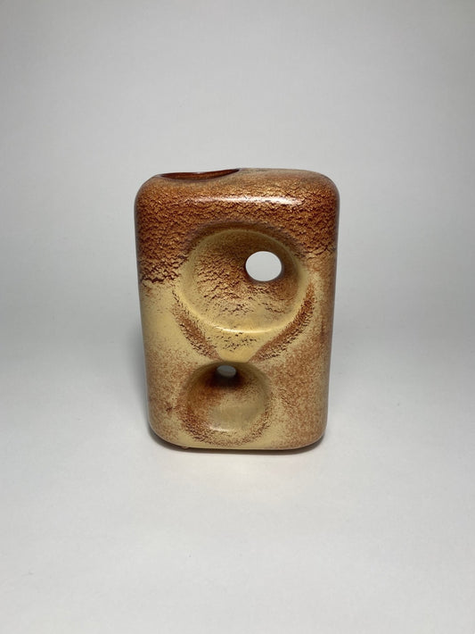 Oblong Modernist Vase by Bertoncello