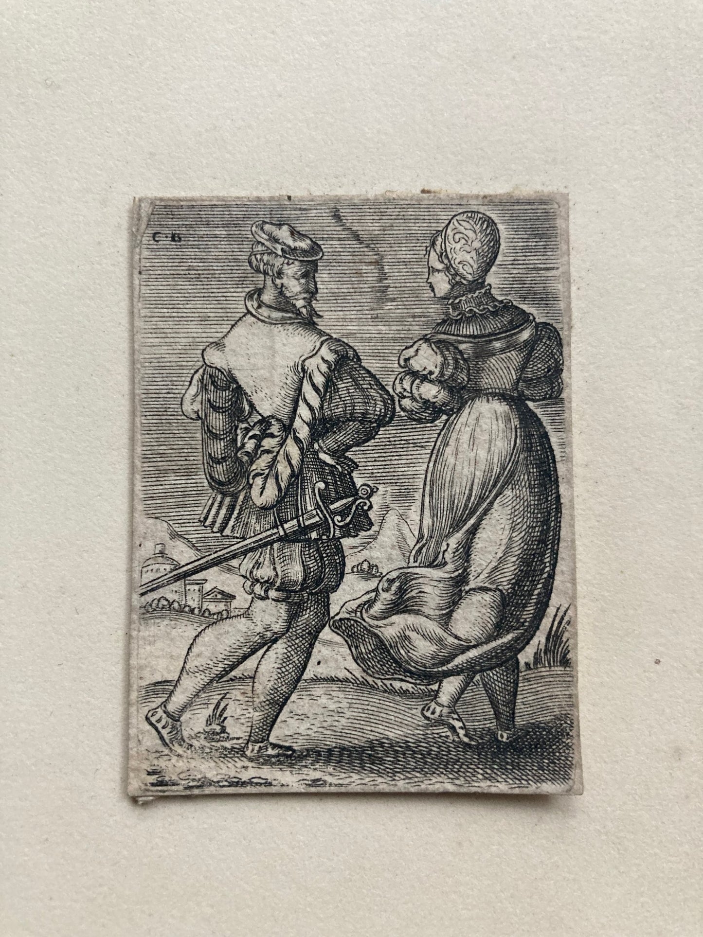 Cornelis Bos Engraving from the collection of Sir Joshua Reynolds