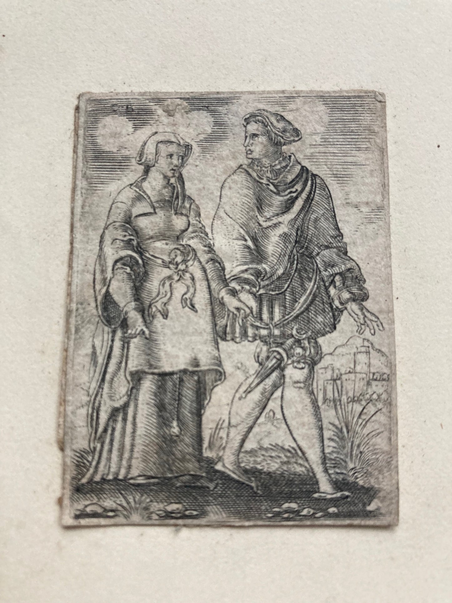 Cornelis Bos Engraving from the collection of Sir Joshua Reynolds