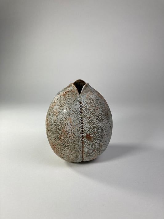 Stoneware Seed Vessel by Alan Wallwork