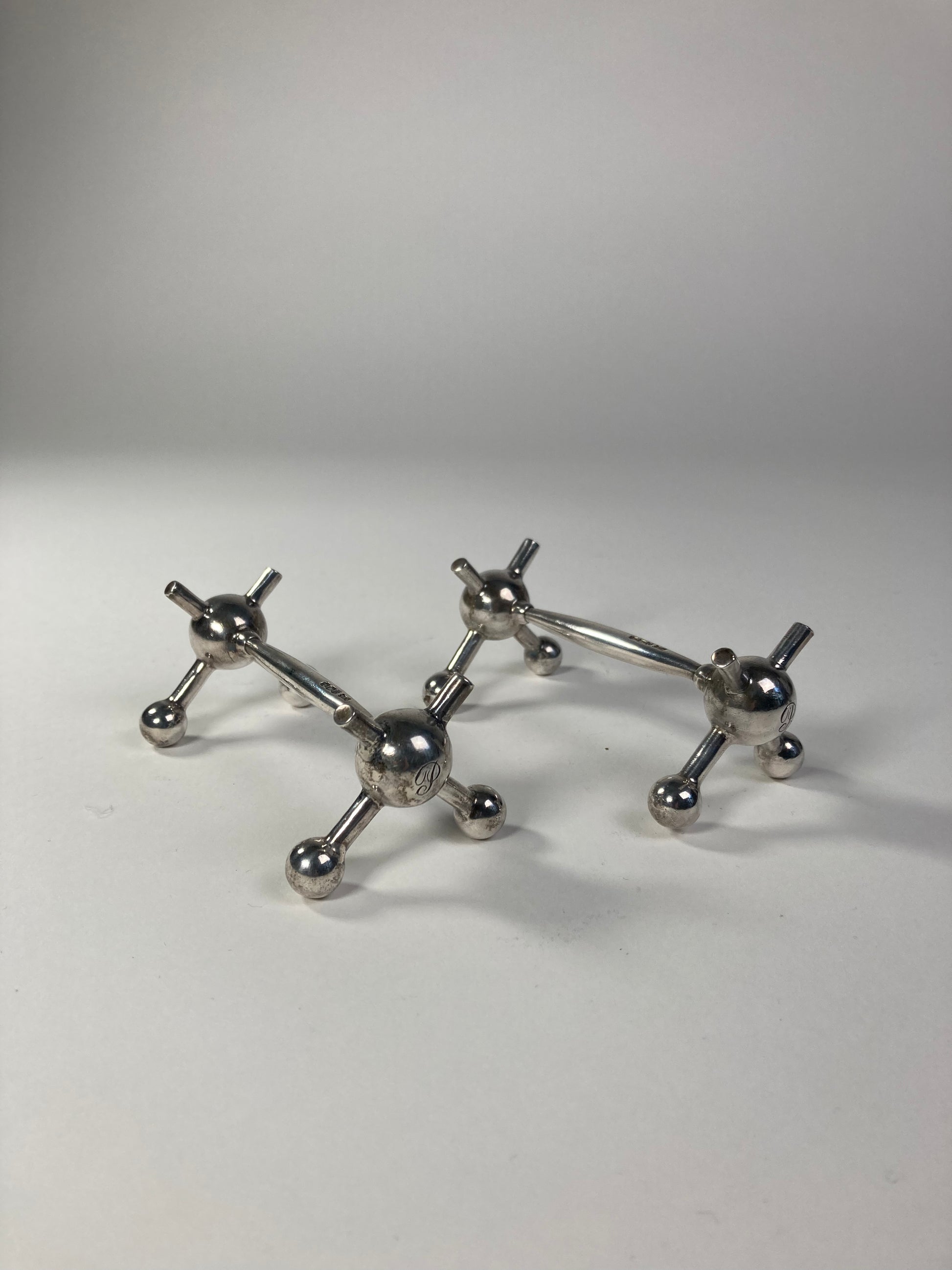 Silver Walker and Hall Knife Rests front