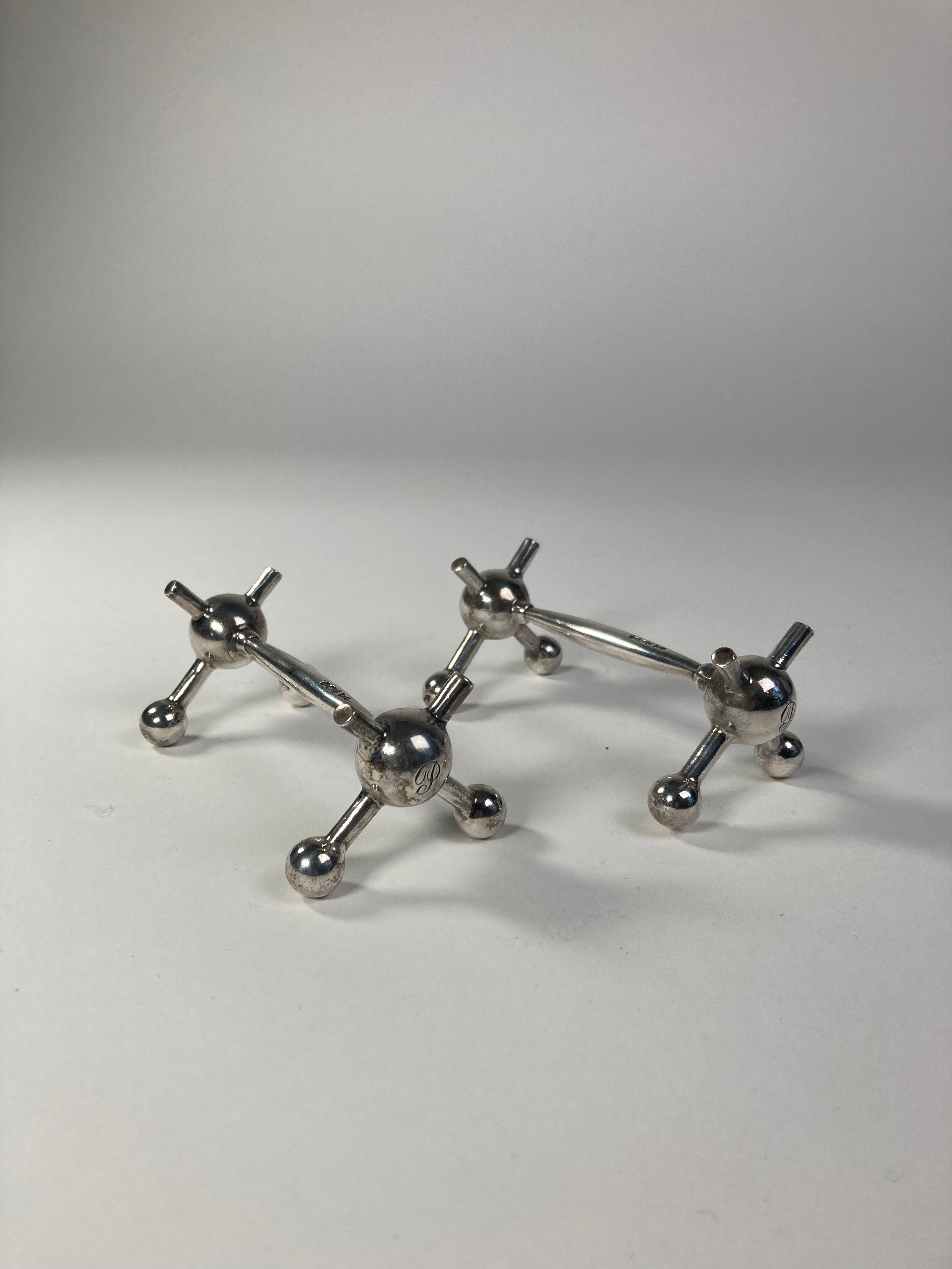 Silver Walker and Hall Knife Rests front