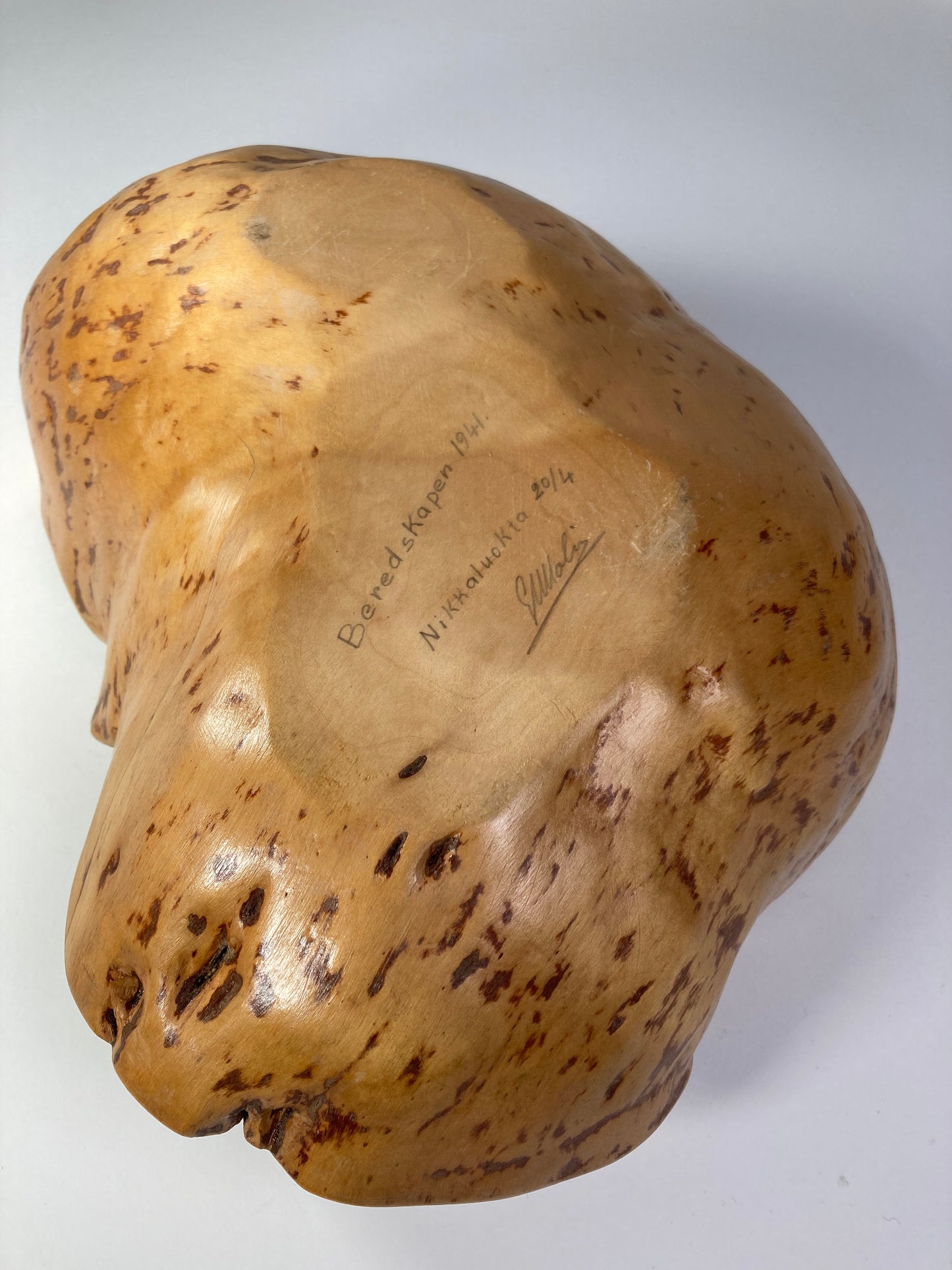 Swedish Organic Burl Root Bowl