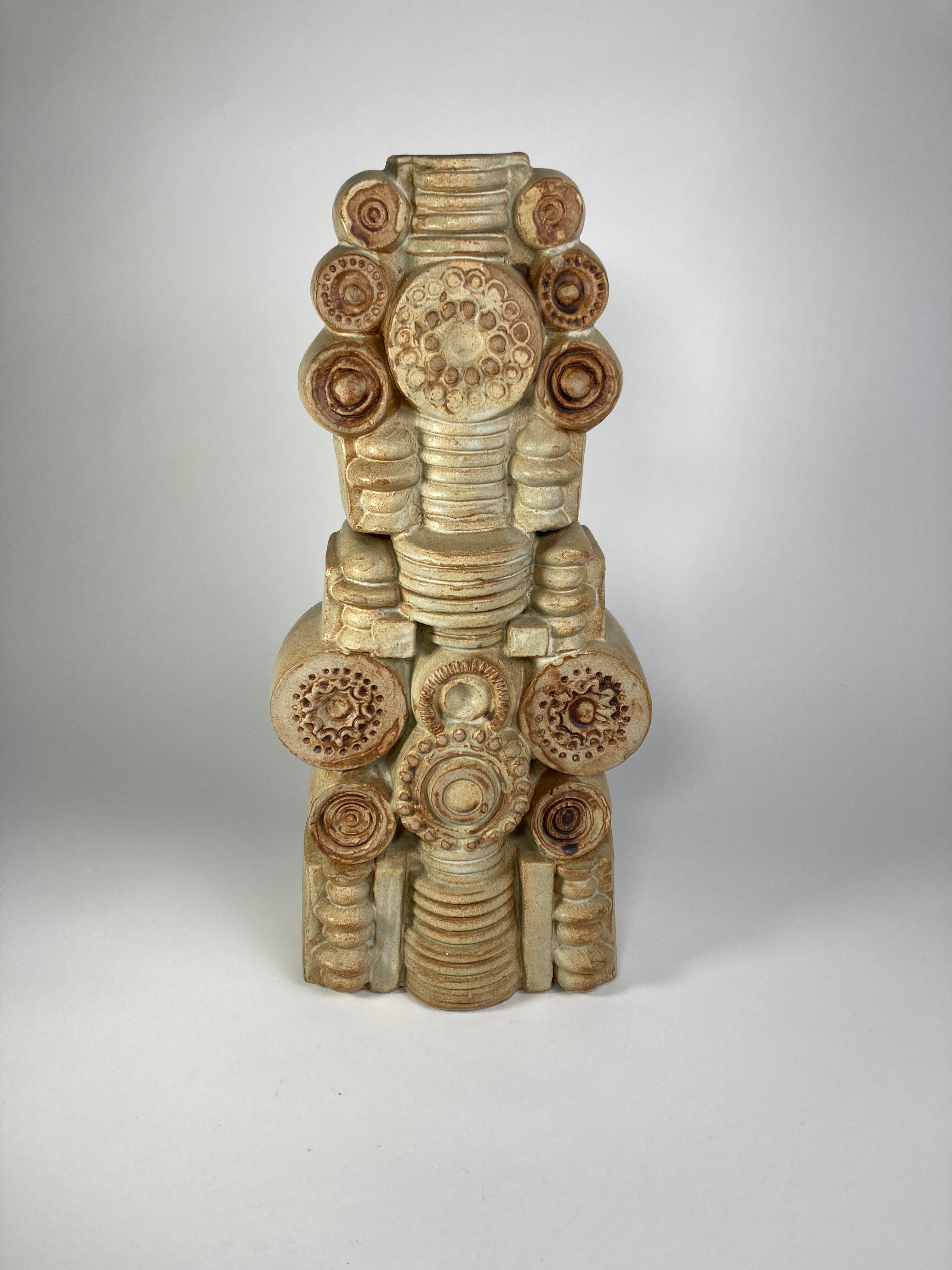 Bernard Rooke Stoneware Vase C1970s