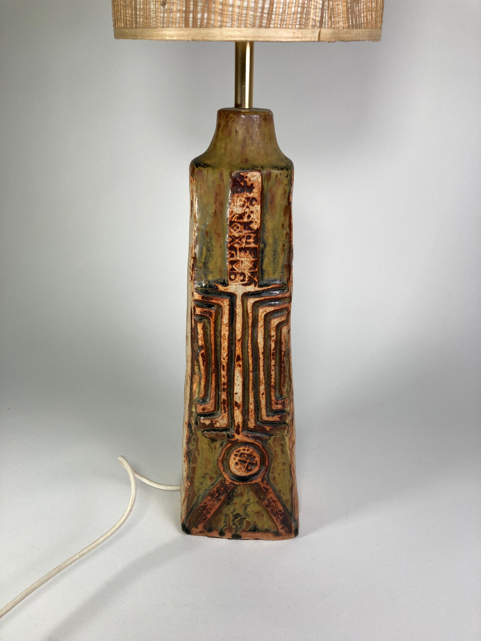 Bernard Rooke Stoneware Lamp C1960s