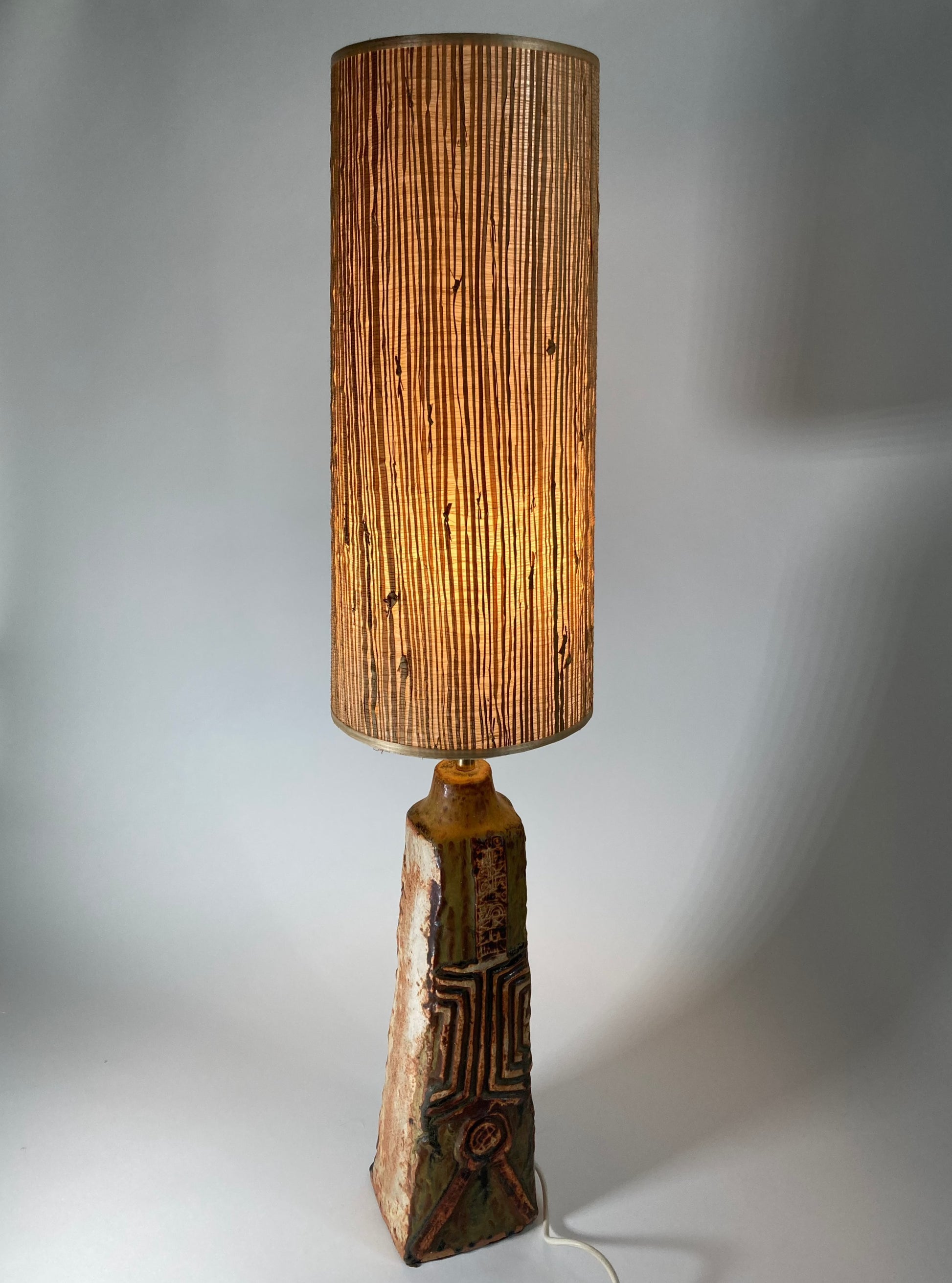 Bernard Rooke Stoneware Lamp C1960s