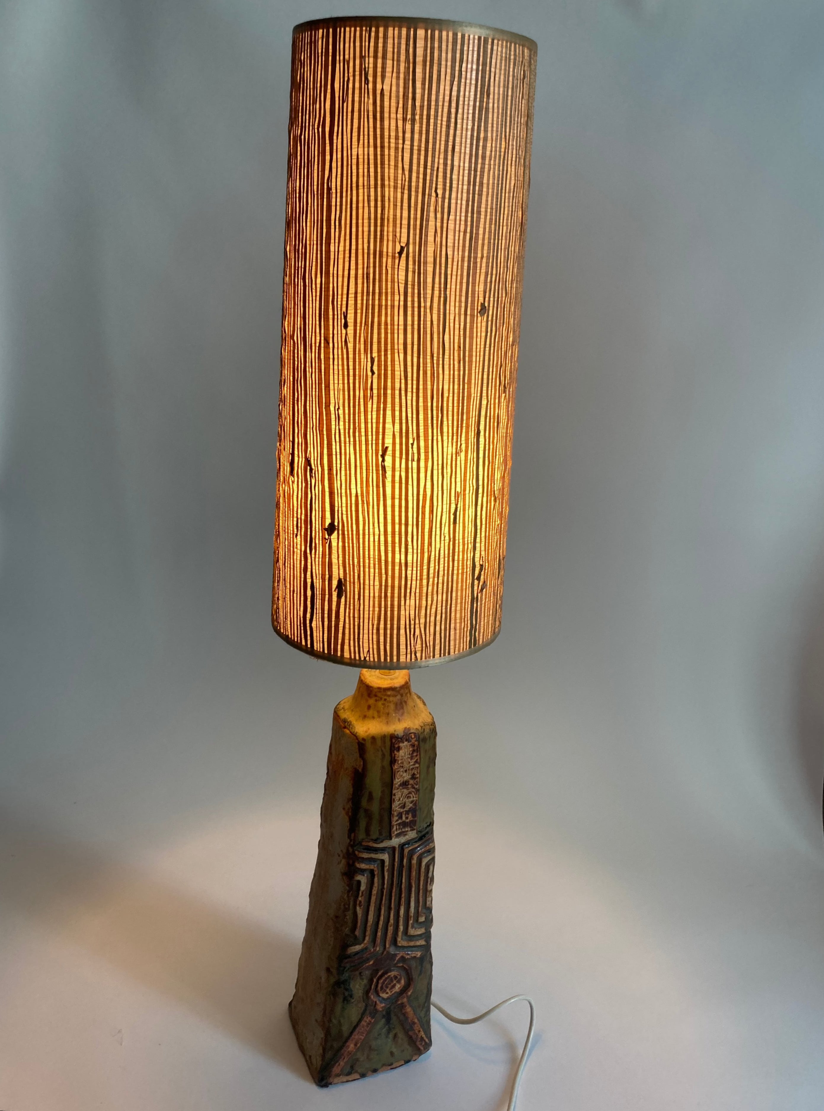 Bernard Rooke Stoneware Lamp C1960s