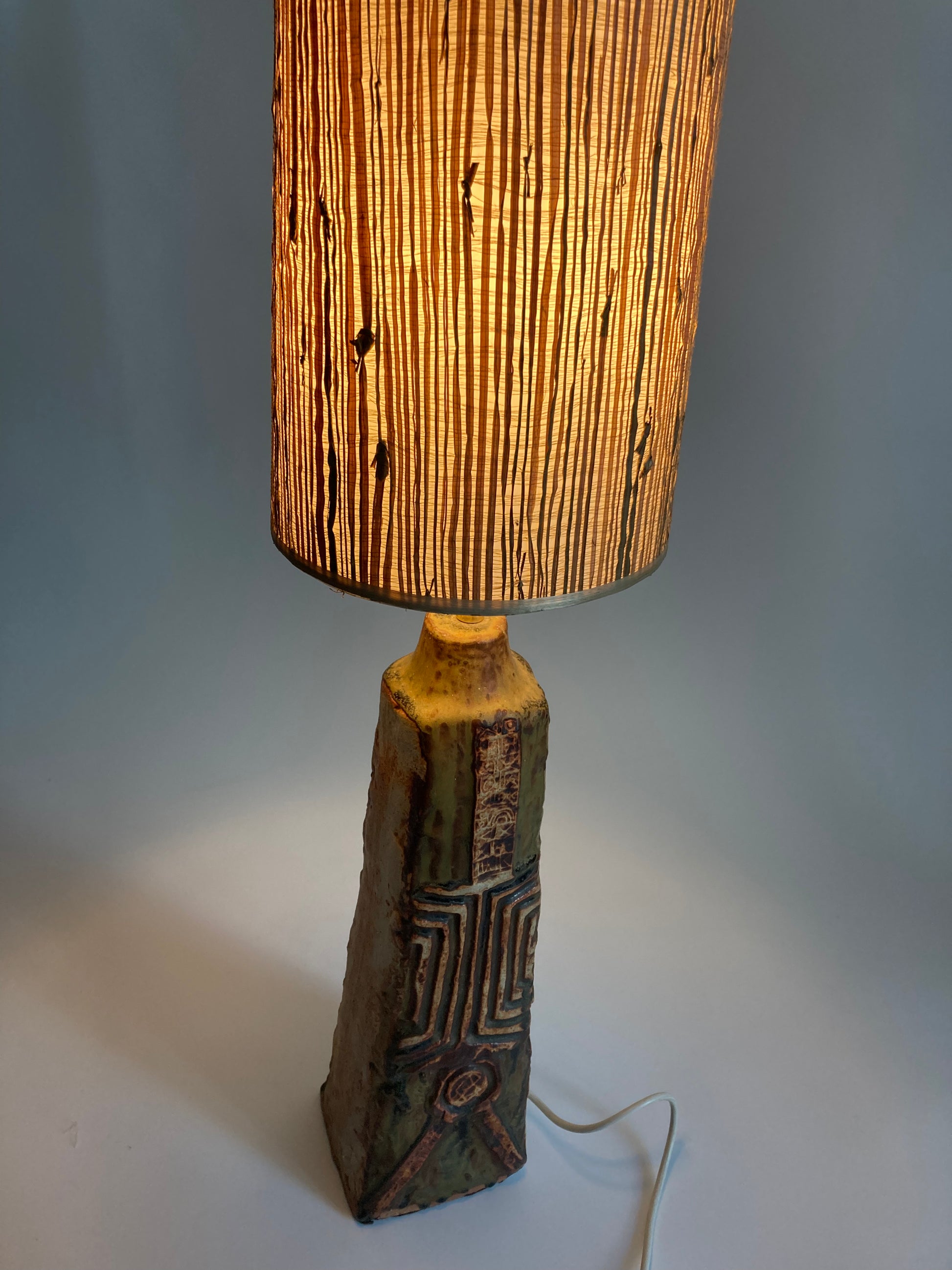 Bernard Rooke Stoneware Lamp C1960s