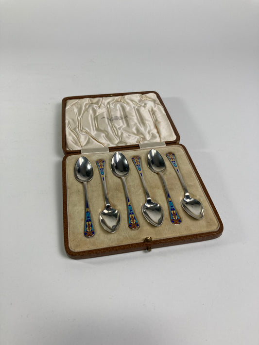 Art Deco Design Sterling Silver spoons