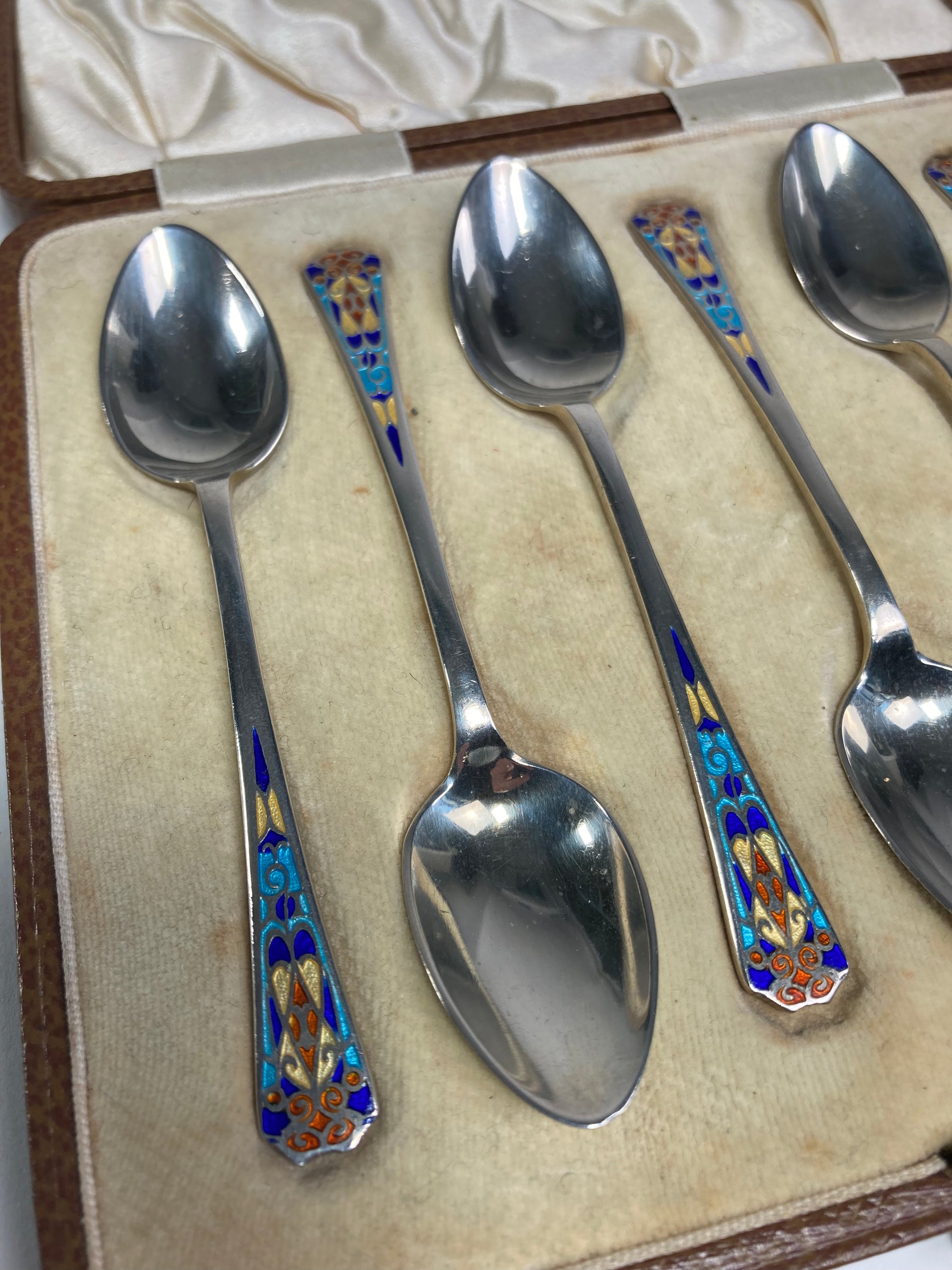 Art Deco Design Sterling Silver spoons