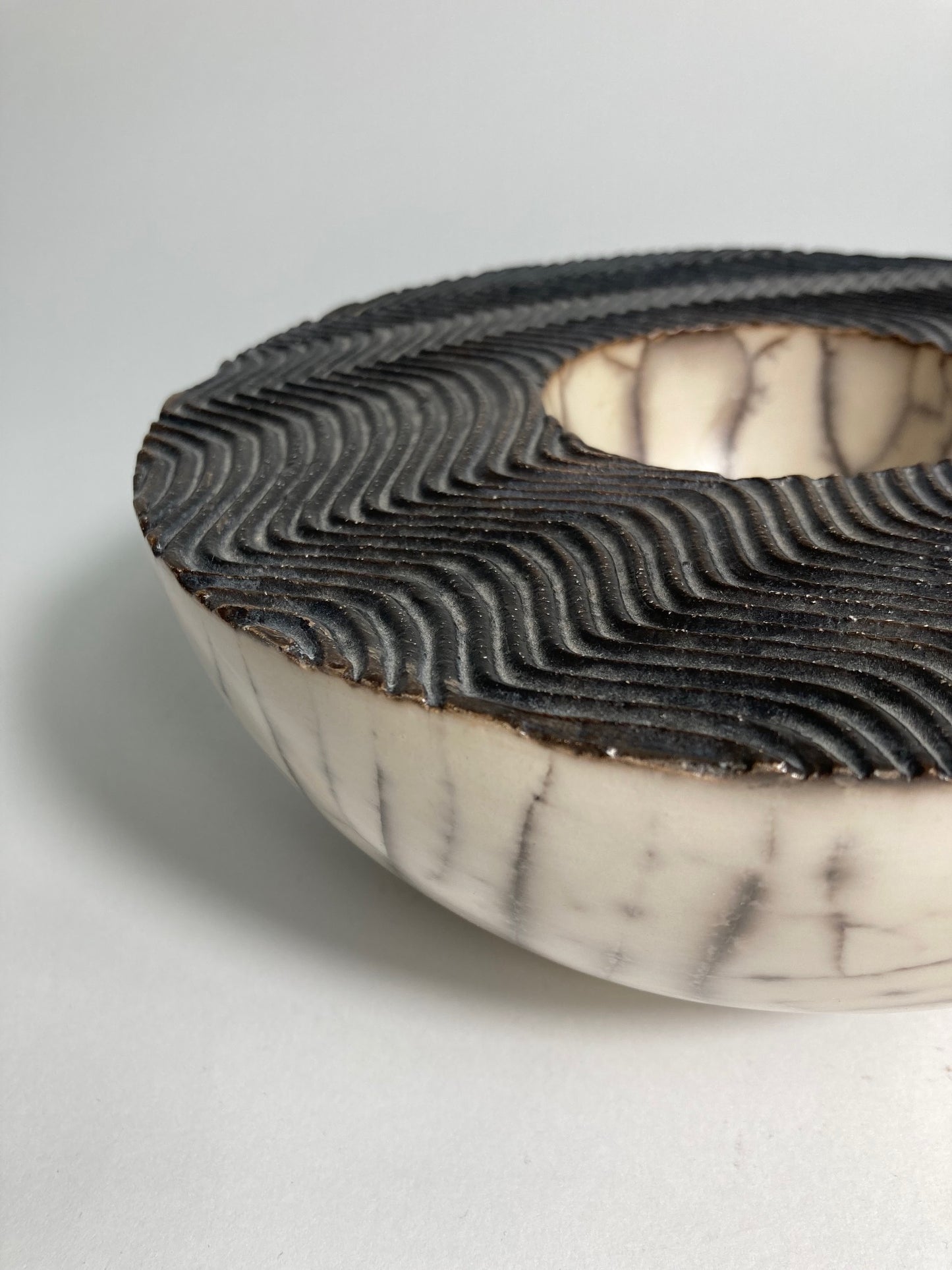 John Nuttgens Raku Fired Bowl