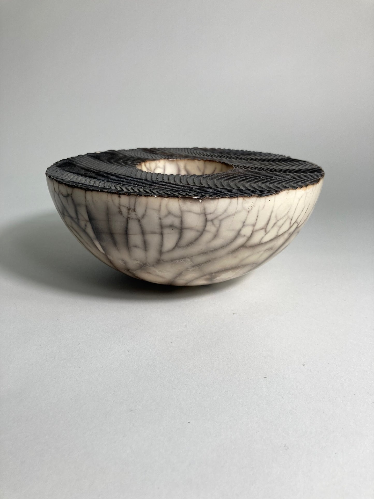 John Nuttgens Raku Fired Bowl