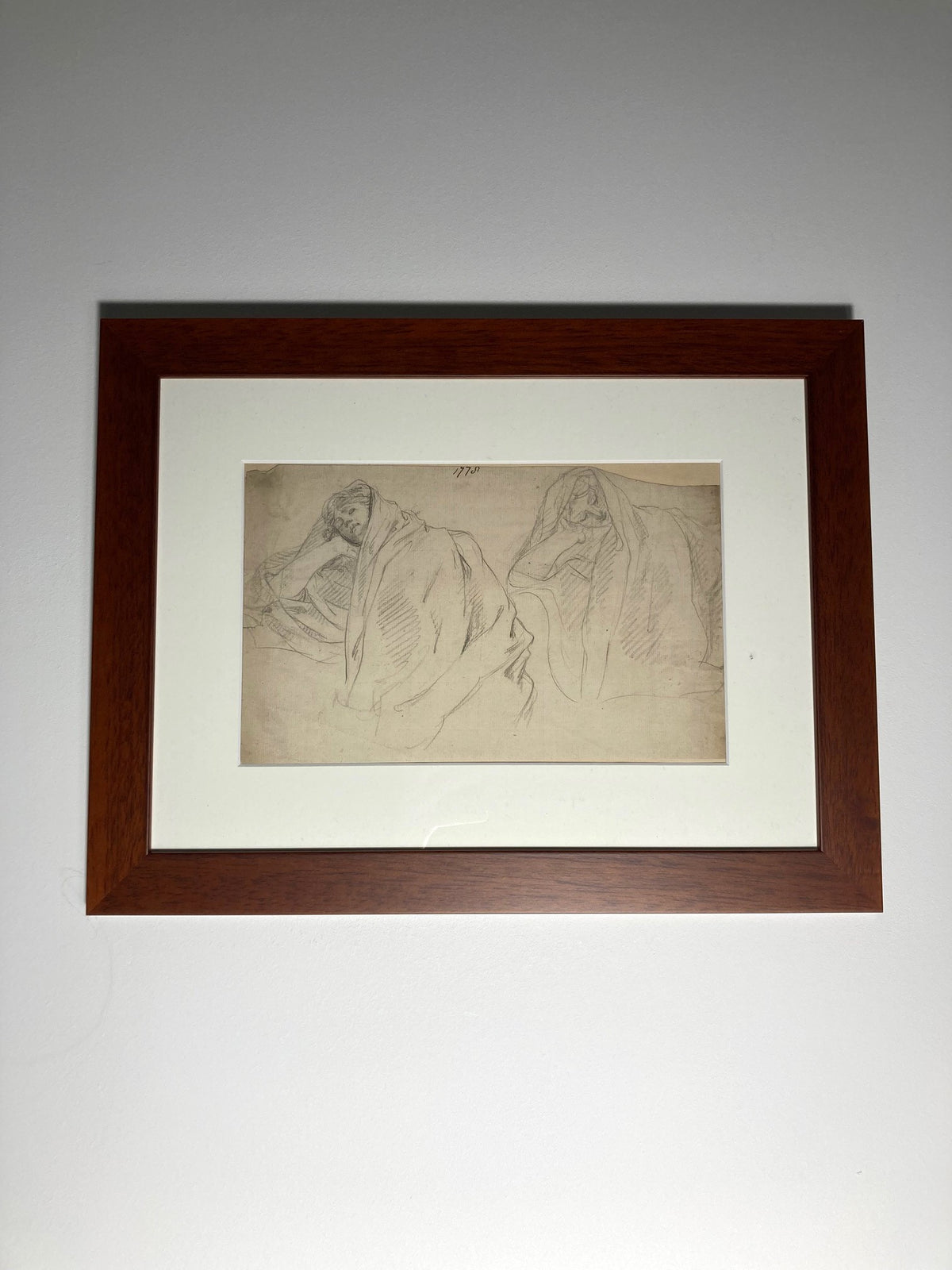 Study of a Reclining Figure. School of Angelica Kaufmann