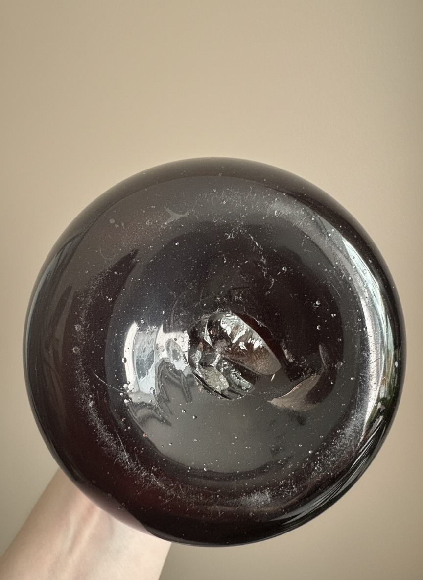 An 18th Century Style Handblown Glass Carafe