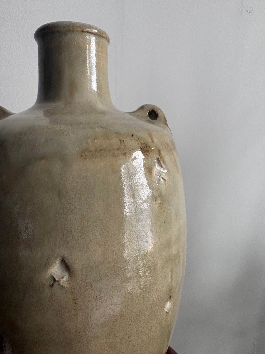 Jim Malone Studio Pottery bottle vase