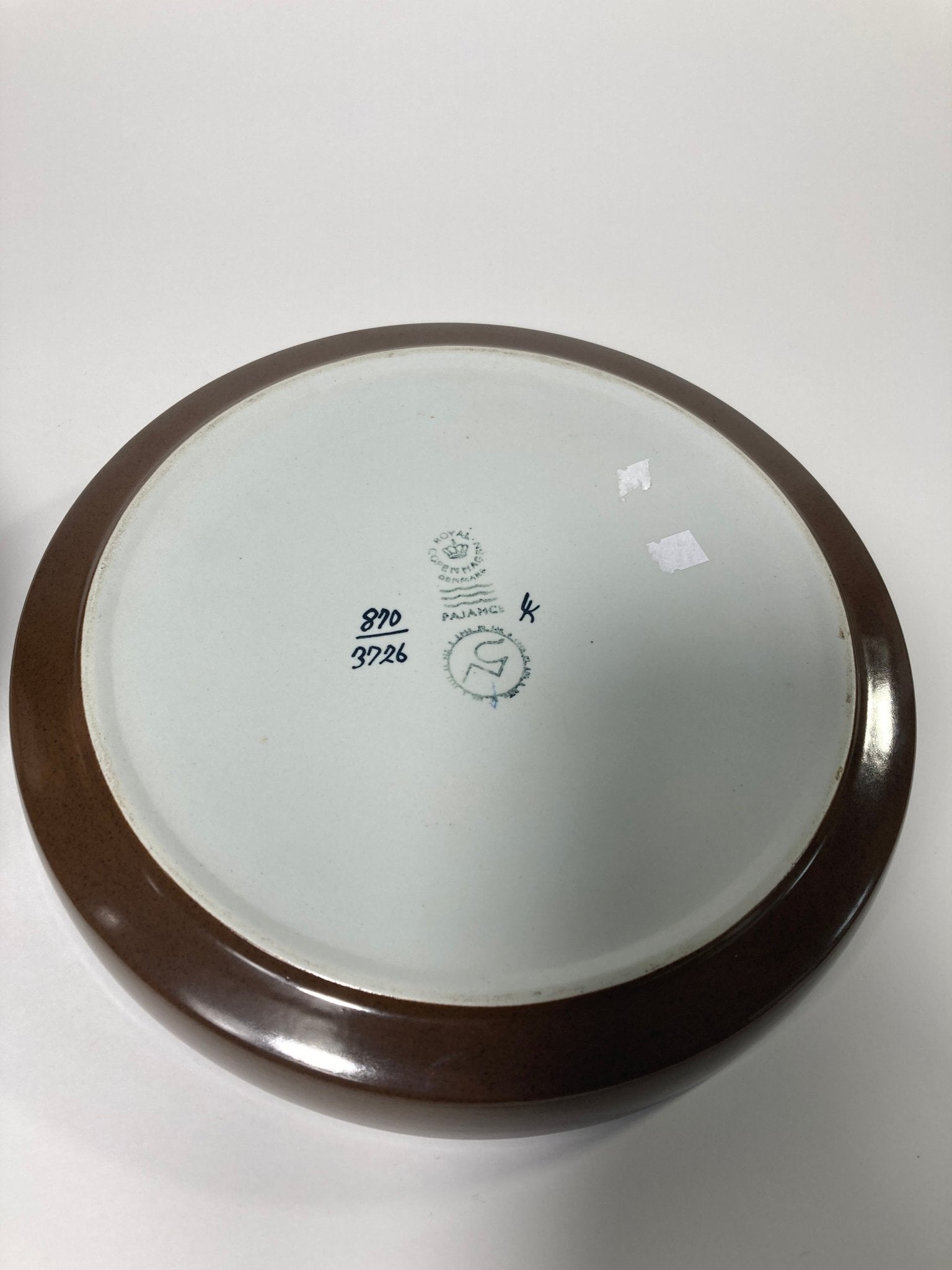 Nils Thorsson for Royal Copenhagen Matching Vase & Plate - MADDEN & MCHUGH