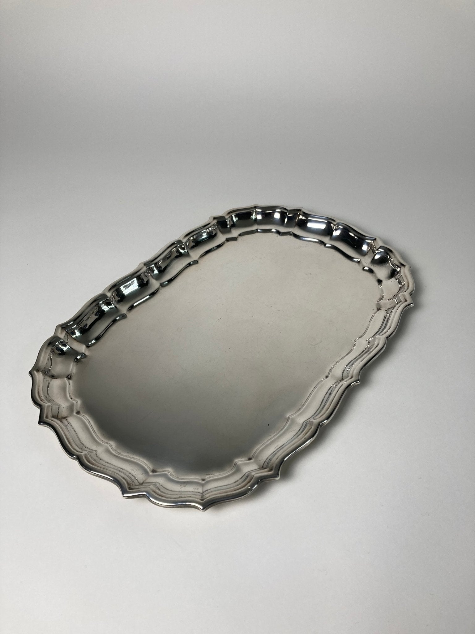 Cartier Chippendale Sterling Silver Tray - Madden & McHugh