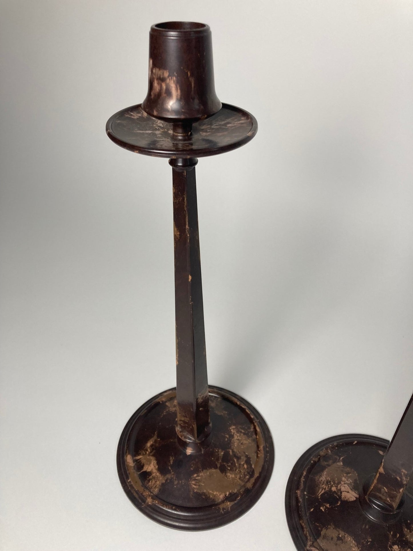 Charles Rennie Mackintosh Bakelite Candle Holders 1920s - Madden & McHugh