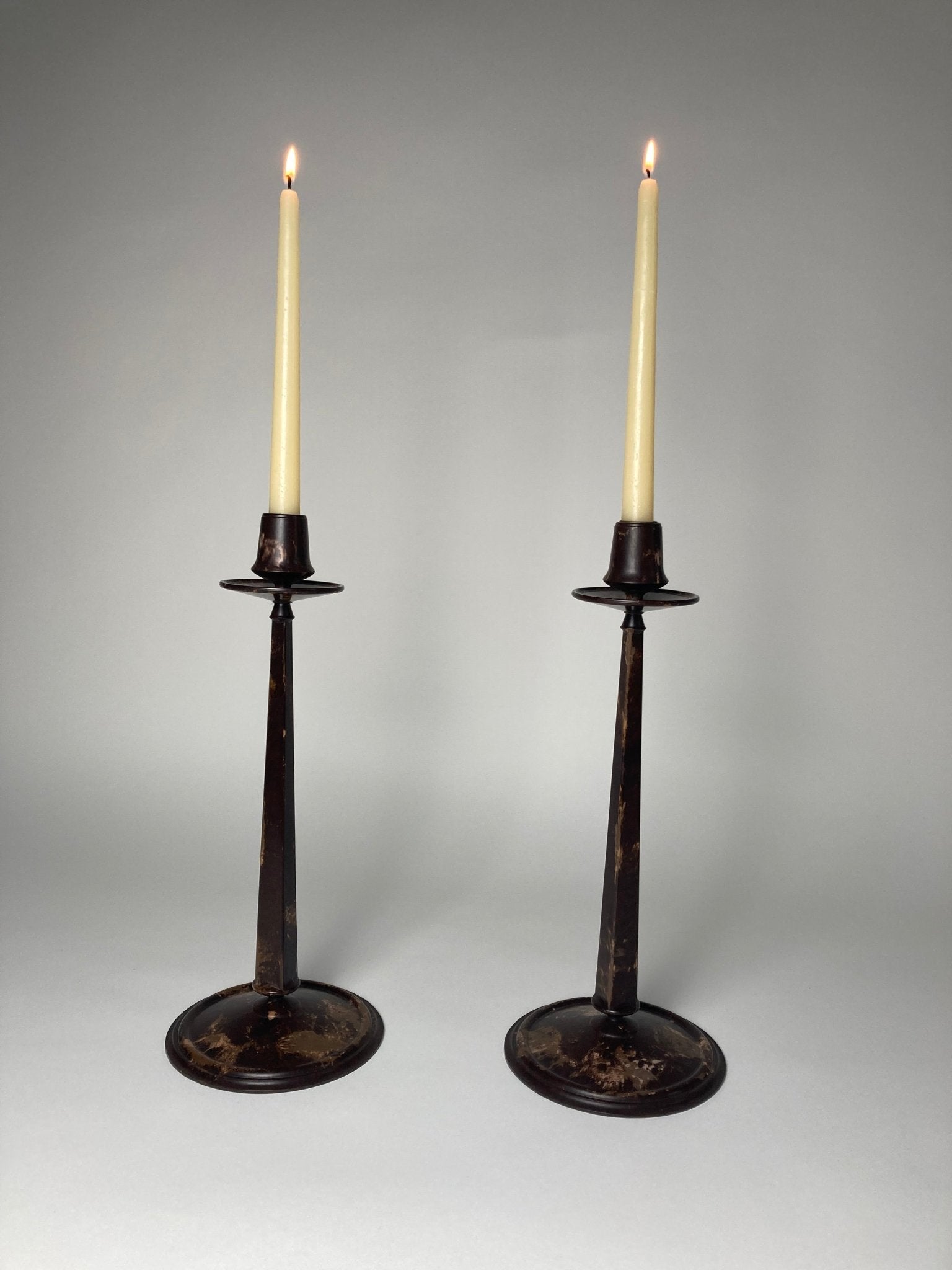 Charles Rennie Mackintosh Bakelite Candle Holders 1920s - Madden & McHugh