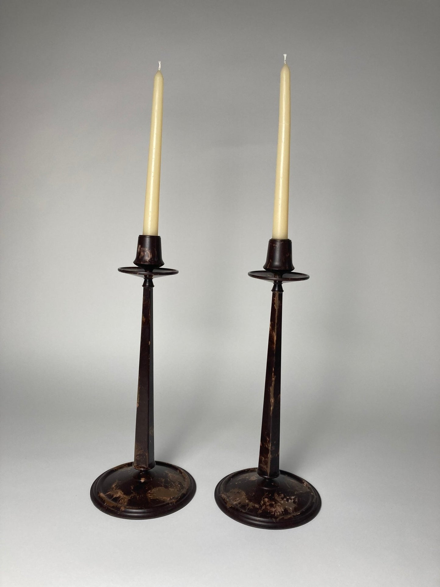 Charles Rennie Mackintosh Bakelite Candle Holders 1920s - Madden & McHugh