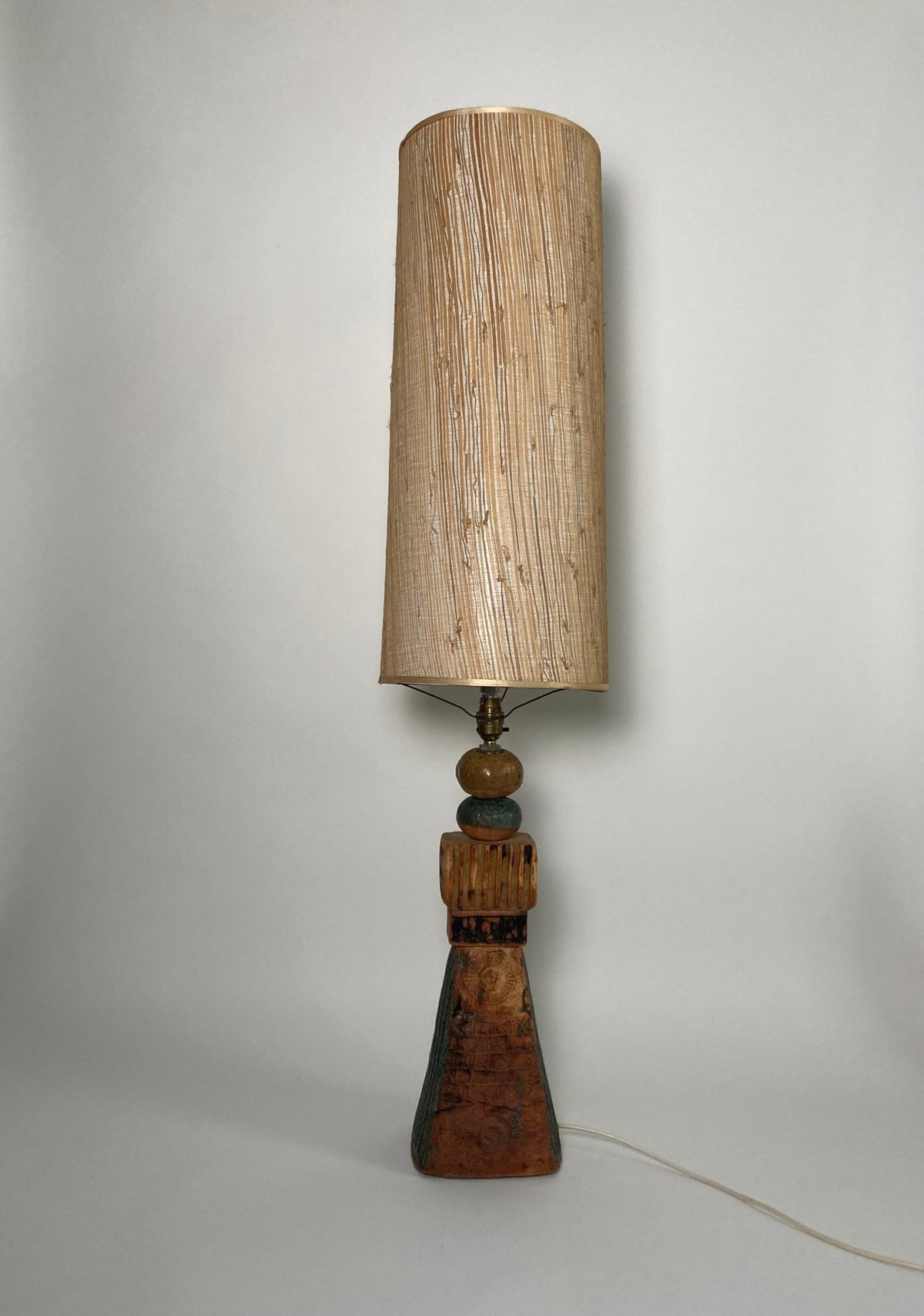 Large Bernard Rooke Totem Lamp C1960s - Madden & McHugh