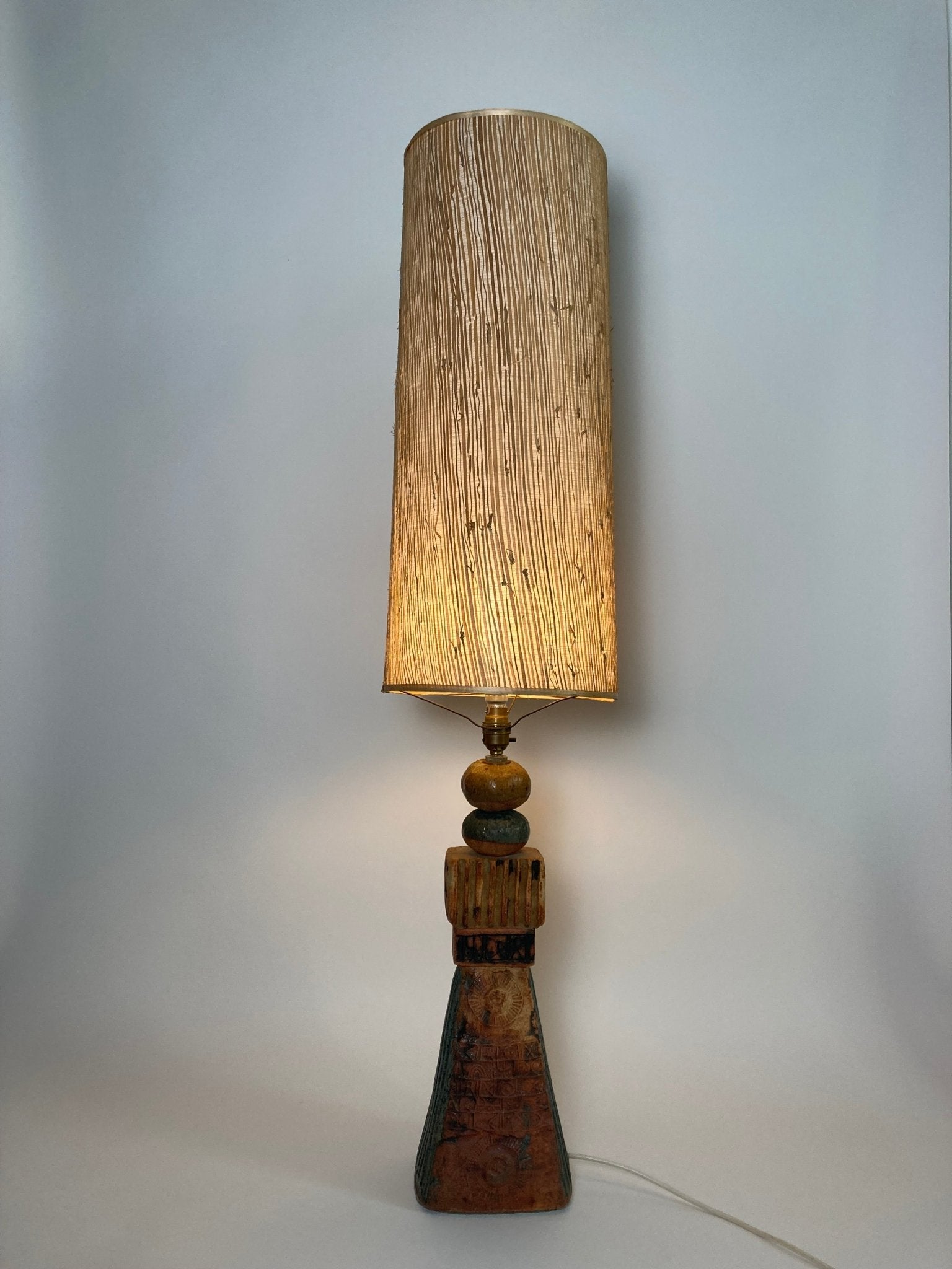 Large Bernard Rooke Totem Lamp C1960s - Madden & McHugh
