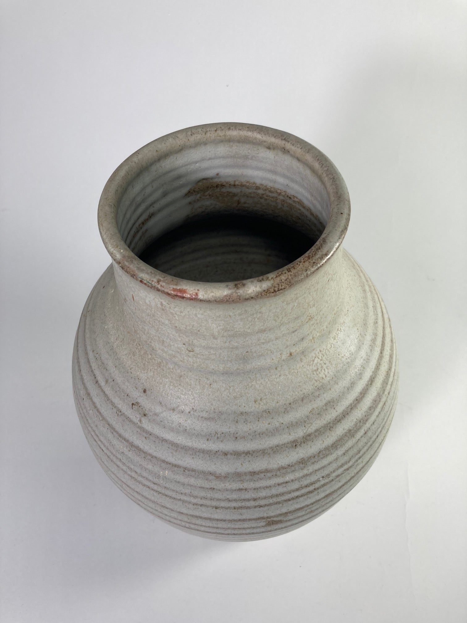 Large Stoneware Mid Century Vase - MADDEN & MCHUGH