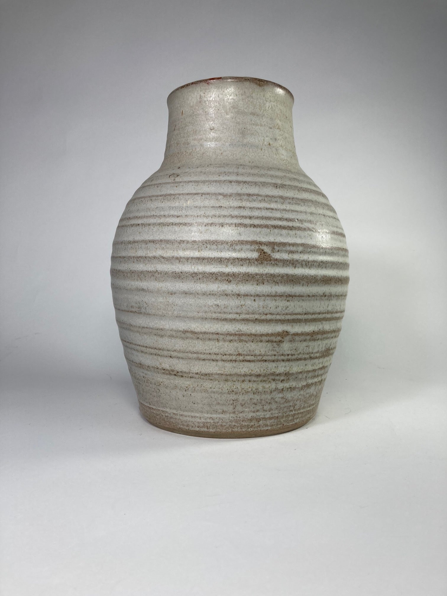 Large Stoneware Mid Century Vase - MADDEN & MCHUGH