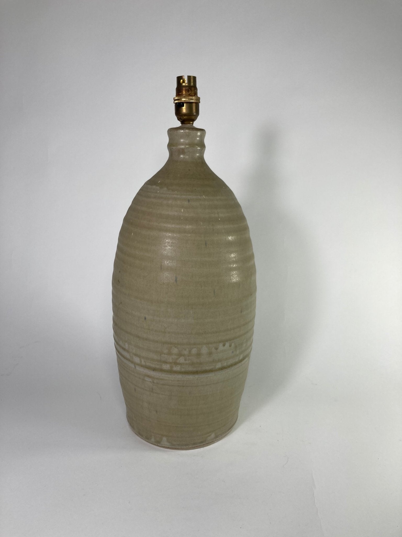 Set of Three Mid Century Stoneware Lamps - MADDEN & MCHUGH