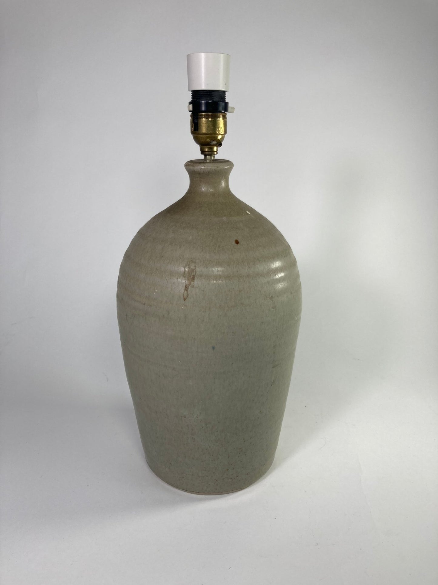 Set of Three Mid Century Stoneware Lamps - MADDEN & MCHUGH