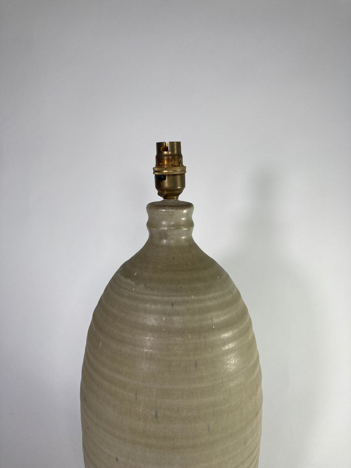Set of Three Mid Century Stoneware Lamps - MADDEN & MCHUGH