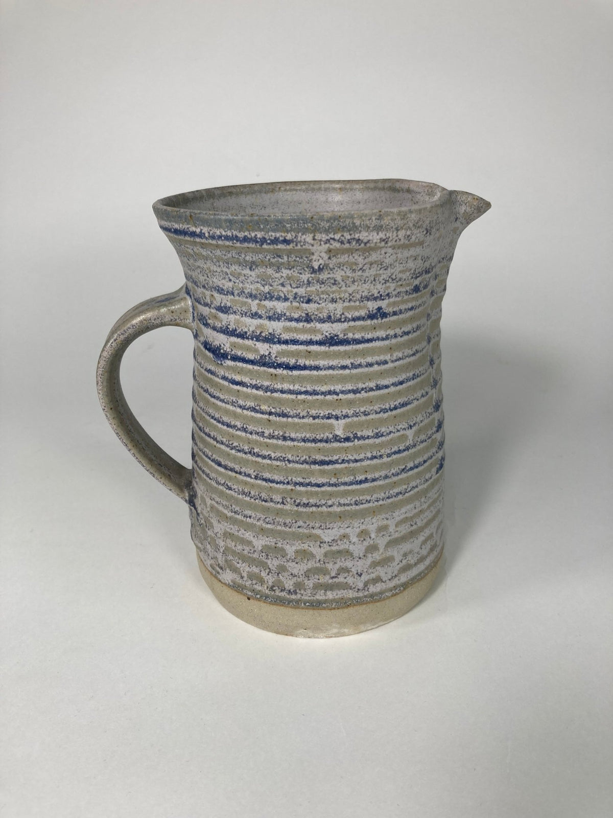 Stephen Llewellyn Blue Pottery Jug - MADDEN & MCHUGH