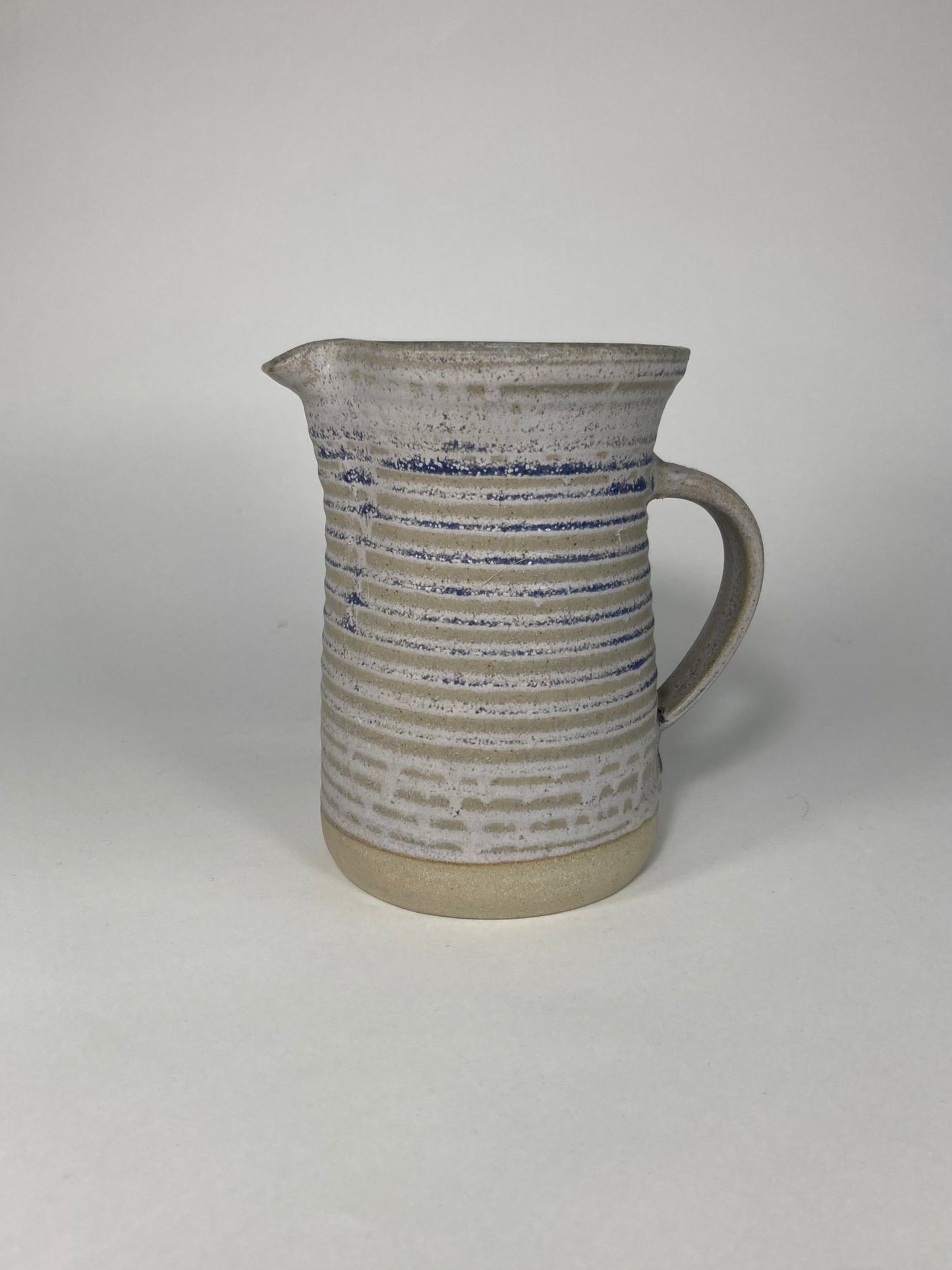 Stephen Llewellyn Blue Pottery Jug - MADDEN & MCHUGH