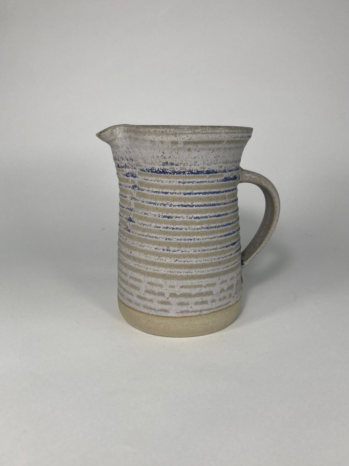 Stephen Llewellyn Blue Pottery Jug - MADDEN & MCHUGH