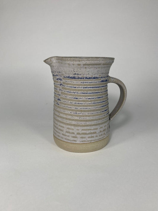 Stephen Llewellyn Blue Pottery Jug - MADDEN & MCHUGH